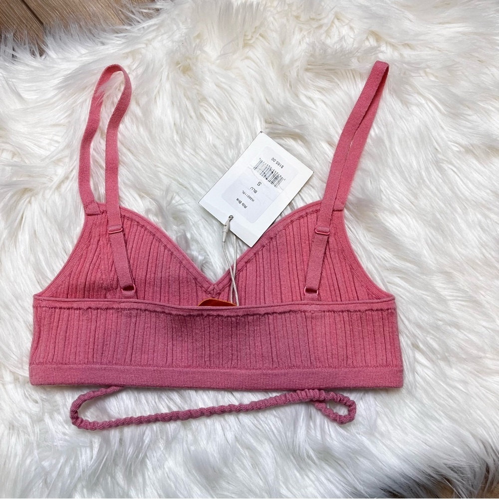 Guest In Residence Rib Bra in Blush. Size Small. NWT - Picture 4 of 10